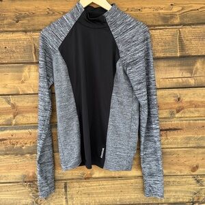 Reebok Long Sleeve High Neck Shirt - Size S